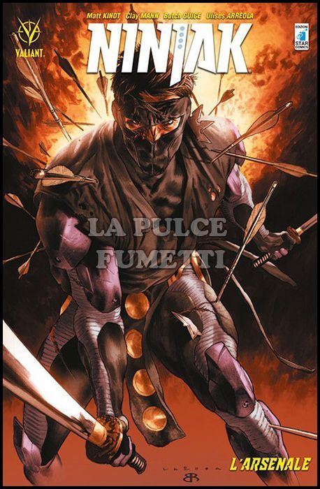VALIANT #    40 - NINJAK 1: L'ARSENALE